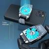 Rechargeable Phone Cooling Fan - Fast Physical Liquid Cooling Handle with Radiator for Mobile Devices