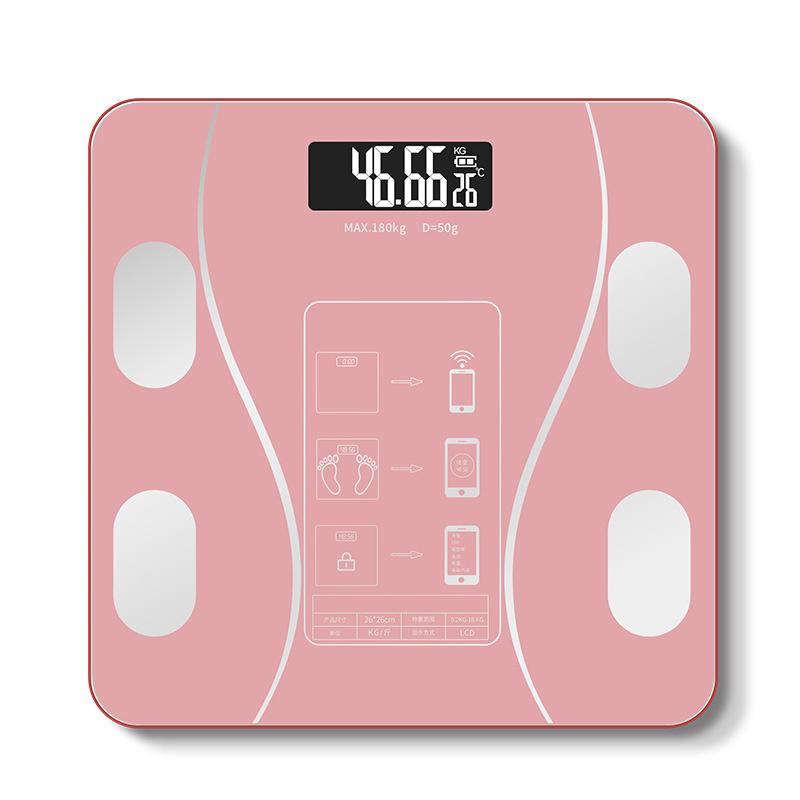 Smart Scale for Body Weight Digital Bathroom Scale Bluetooth Body Fat Scale Body Analyzer with Smart APP Sync Weigh Height Fat