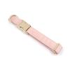 Goldene Schnalle Rosa Flausch Hundehalsband und Leine Set