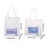 New PVC Transparent Storage Bag Multifunction Large-capacity Student Stationery Organizer Tutorial Bag Student