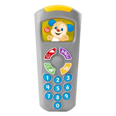 Wuff Zweisprachig Fern Baby Kleinkind Pädagogisch Lernen Frühe Entwicklung Aktivität Englisch Fremdsprache Alter 6 Monate JNH88 Fisher-Price Steuerung,