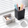 3Pcs/Set Silicone Pen Holder Note Tray Sticky Note Holder Stylish Desktop Storage Box  Home Office