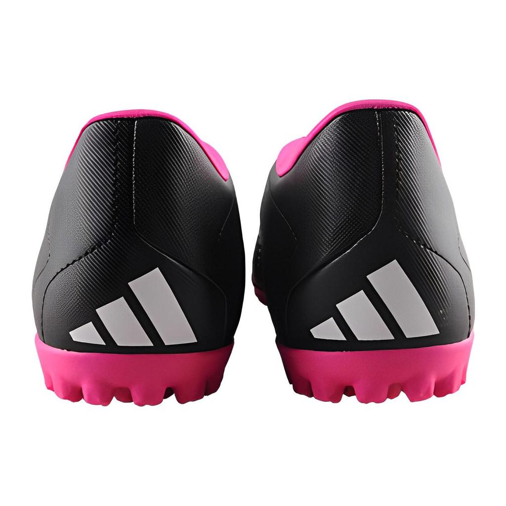Adidas Predator Accuracy.4 Turf Soccer Shoes Unisex Footwear Black White Pink GW4647