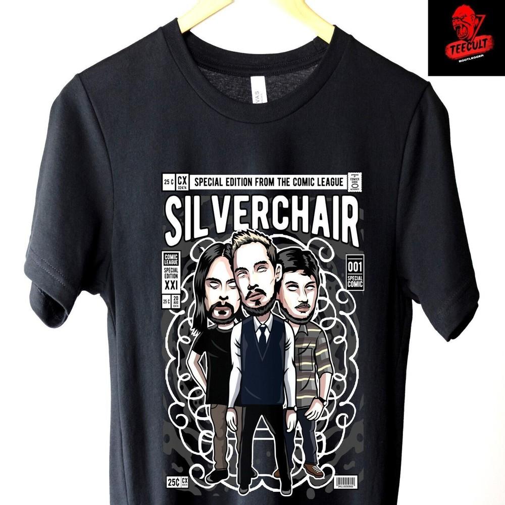 Silverchair Heavy Metal Rock Music Band Tee Unisex Heavy Cotton TShirt S–3XL Unisex T-Shirt M