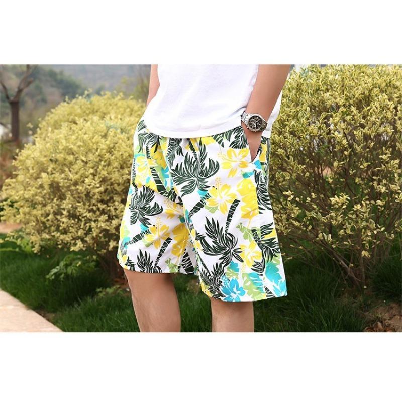Shorts décontractés d'été hommes Shorts de plage respirants mode pantalons courts de sport confortables avec poches pour le surf plage Shorts à séchage rapide pantalons