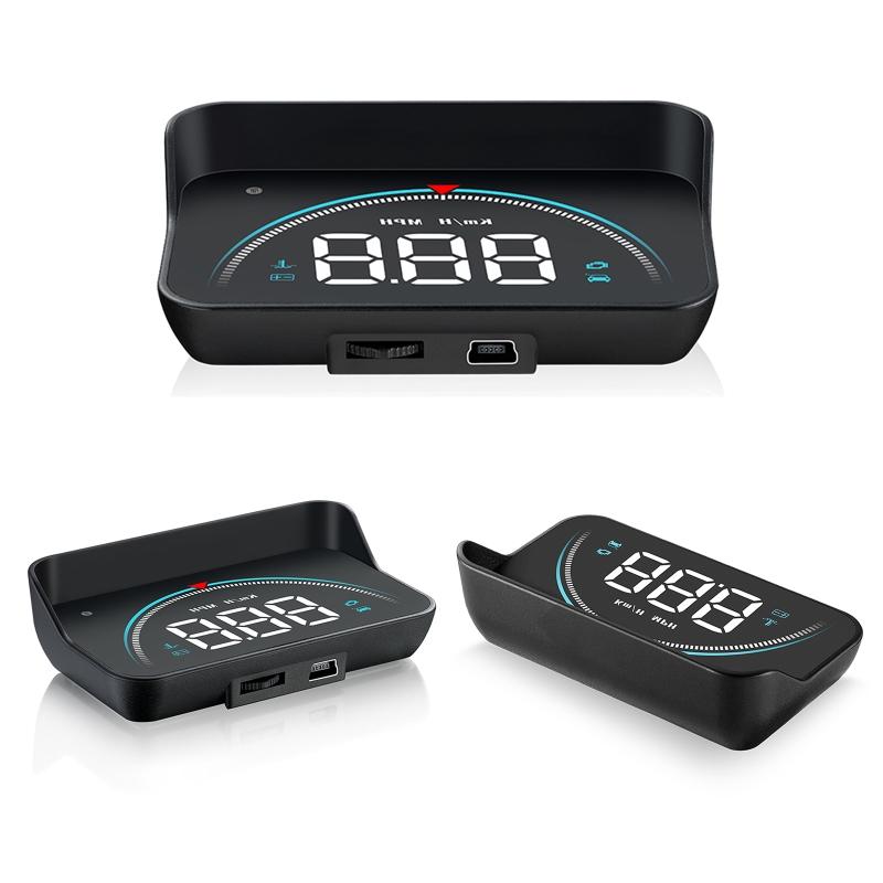 Car HUD Head-Up Display Car-Styling Overspeed Warning Projector for Safe Driving
