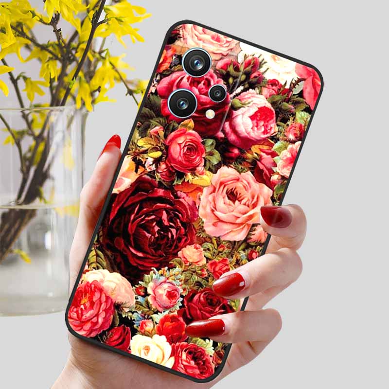 Lovely Beautiful Phone Cases For Realme 9 5G Case Silicone TPU Soft Bumper for Realme 9 Pro+ Plus 5G Realme9 9Pro Protect Capa