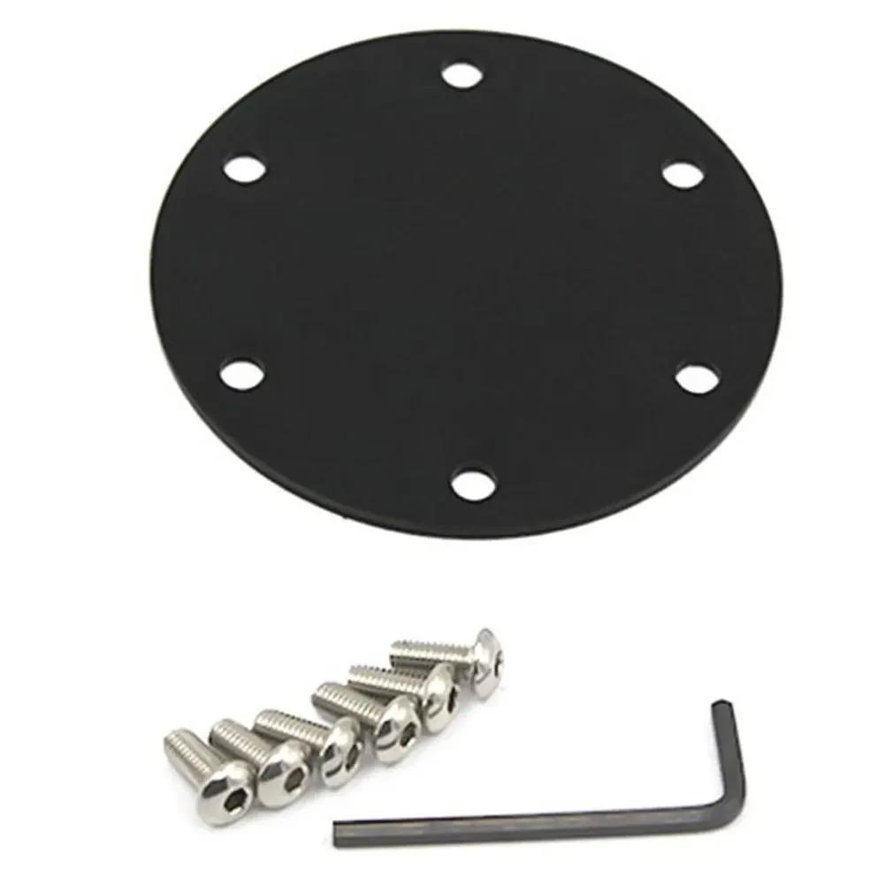 Lenkrad-Hupe Abdeckung 3,35" X 0,06" X 3,35" 8,5cm X 0,5cm X 8,5cm Auto Zubehör Langlebig Einfach zu Bedienen Sechskantschlüssel Autoteile