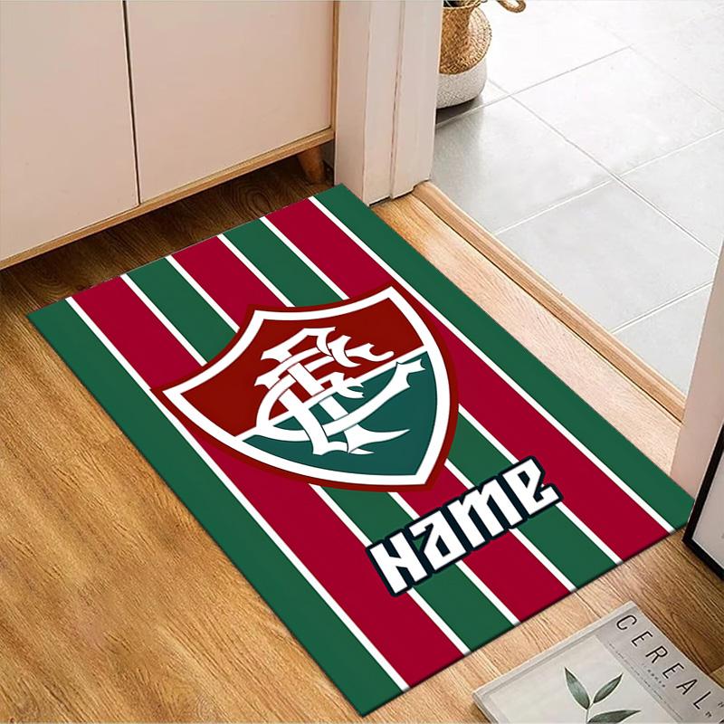 Custom Name Love Fluminense Rug Game Carpet, Floor Mat for Bedroom Living Room Entryway Rug, Home Decor Idea Gift for Christmas birthday