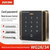 ZUCON Zinc Alloy Waterproof Touch Access Control Reader CN plug (adapter included)