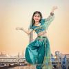 Indian Princess Jasmine Dress for Toddlers - Exotic Style Belly Dance and Photography Costume