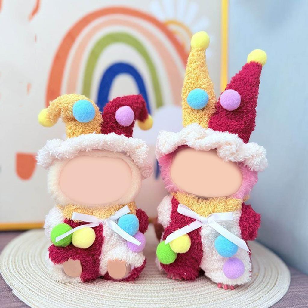 The First, Second And Third Generation Doll Clothes, Vinyl Clothes, Colorful Ball Clown Are Cute (dolls Not Included)