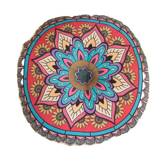 

Бохо Круглая Подушка на Сиденье Мягкий Хлопок Лен Подушки для Стула Утолщенная Татами Пол D