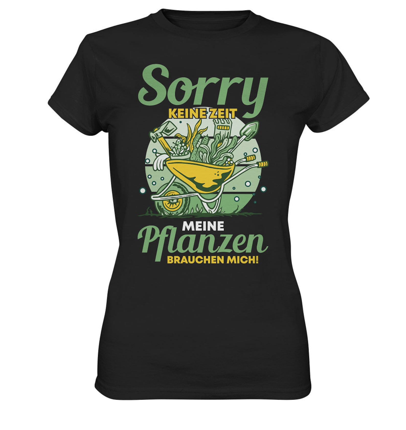 Gardener - Sorry No Time My Plants Need Me - Garden T-Shirt Gardening Gift - Premium Shirt 2XL