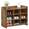 Shoe Cabinet Reclaimed Wood Look 85 x 39.5 x 70 cm Engineered Wood