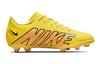 Nike Mercurial Vapor 15 Club Low top Soccer Shoes Yellow Pink Kids' DJ5958-780