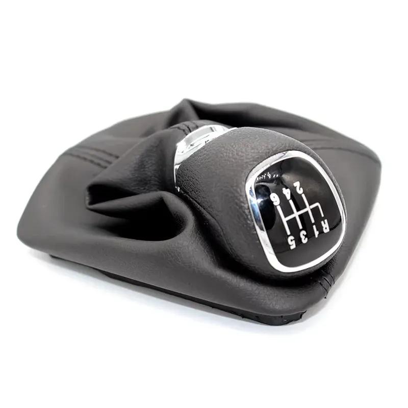 For Skoda Octavia A5 A6 MK2 2009 2010 2011 2012 2013 Car Gear Shift Knob Gaiter Boot Cover Refit Accessory 5 6 Speed
