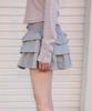 Rose Franz Rose Cancan Mini Skirt [Gray]