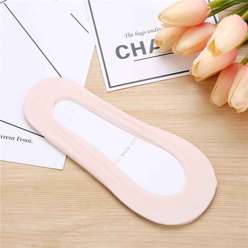 Women's Seamless Ice Silk Non-Slip Ultra-Thin Low-Cut Invisible Summer Socks