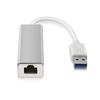 Aisens RJ45 To USB 3.0 Gigabit 10/100/1000 Mbps Network Adapter Converter - Silver-A106-0049