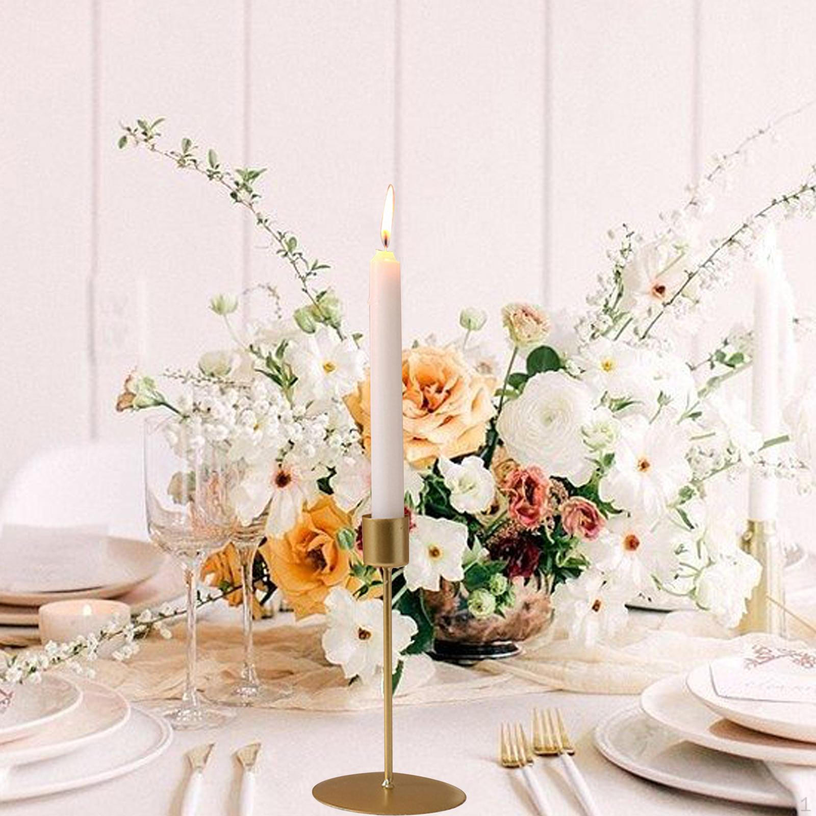 

Набор держателей для свечей-столбов - стильное дополнение к домашнему декору Gold S