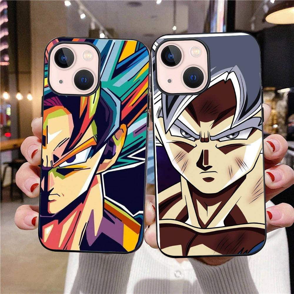 B-15 Dragon Ball Black Case for Samsung S24 S23 S22 S21 S20 FE S10 Lite Ultra S7 S8 S9 Plus A05S A11 A12 A13 A15 A22 A24 A25 A32 A52 A71 5G