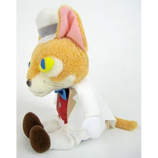 Studio Ghibli Whisper of the Heart Fluffy Beanbag Medium Baron Plush Toy, Height 17cm