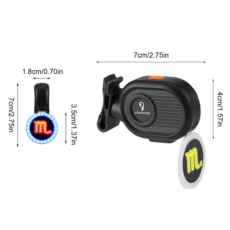 Ebike Tail Light Constellation Pattern Bike Lights For Night Riding 4 Light Mode Bike Lights Back Bright Bicycle Rear Cycling