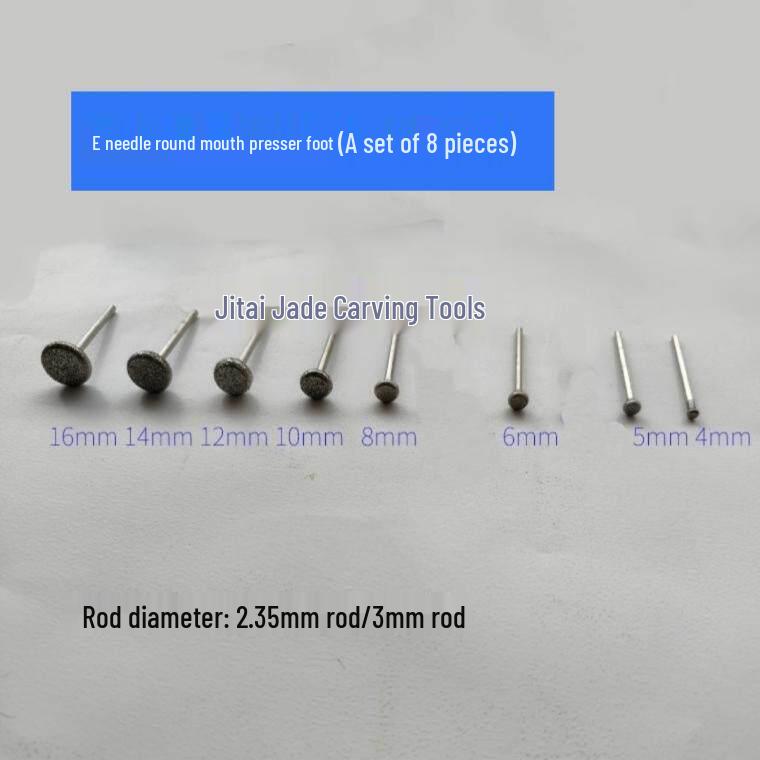 Diamond Jade Carving Tool Set: Polishing & Grinding Needles for Stone