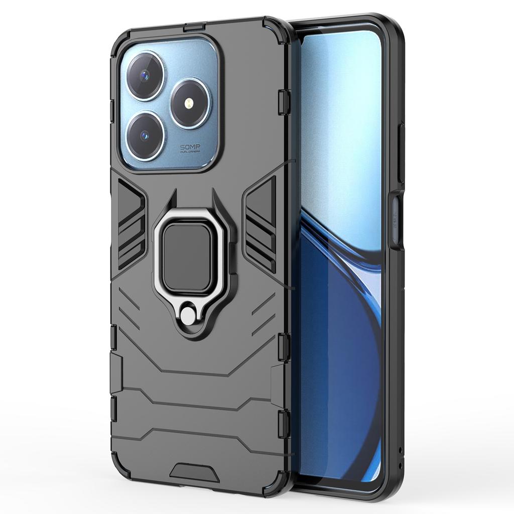 Für Realme Note 60x 4G/C63 4G/C61 4G/Narzo N63 4G Handyhülle PC+TPU Ständer Stoßfeste Abdeckung