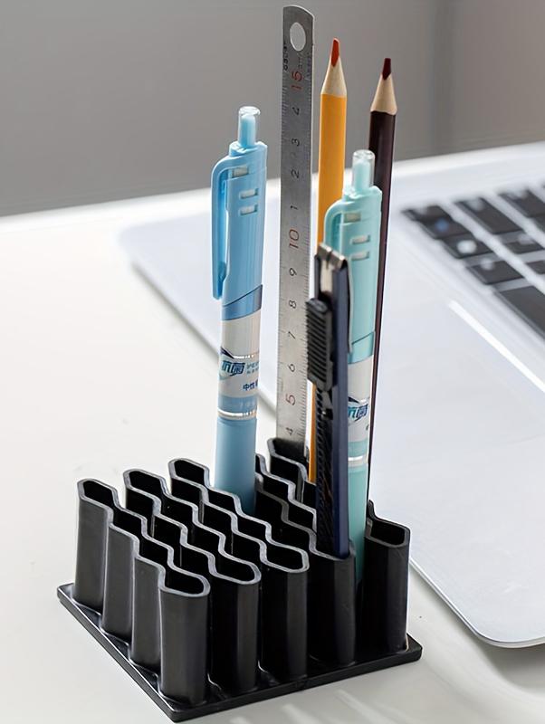 

Настольная подставка для мази, подставка для мази, силиконовый материал, стойка для хранения косметики, подставка для ручек, органайзер для мази для дома чёрный