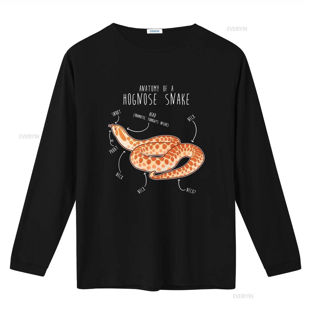 Funny Cartoon Hognose Snake Anatomy Print Casual T Shirt vintage Washed graphic Comfortable Stylish Breathable