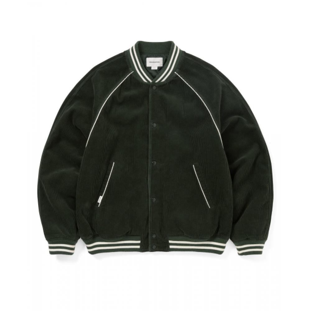 Thisisneverthat Corduroy Varsity Jacket Green S