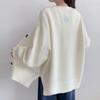 Navava Women Simple Basic Long Sleeve Knit Cardigan Nk3228