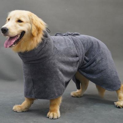 Aai het Grote Hond Huisdier Badjas Sneldrogende Hondenhanddoek Microvezel Hondenkleding Golden Retriever Labrador