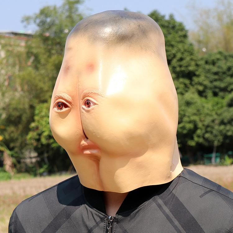 

Хитра Огидна Дупа Латексна Маска One Size коричневий