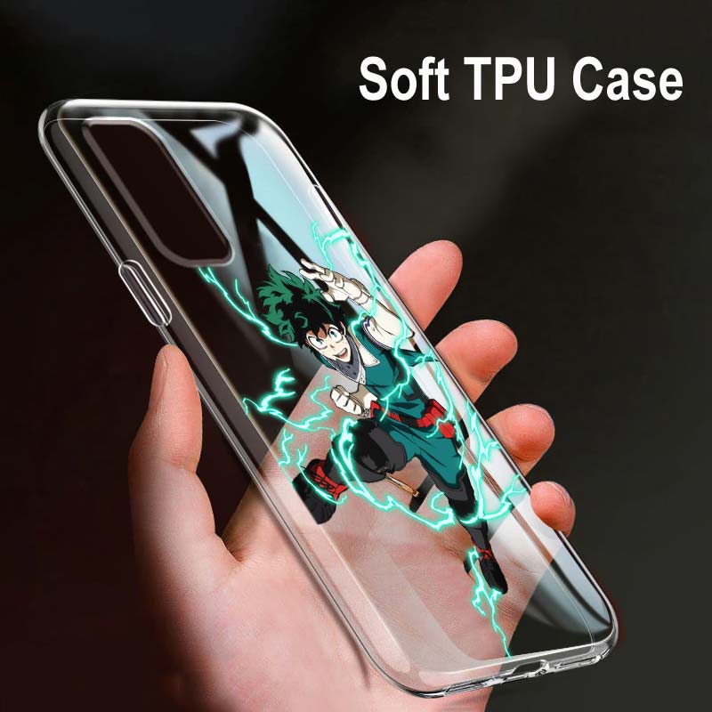 Boku My Hero Academia Für OPPO Reno7 SE 6 5 Z F 4G 5G Find X2 X3 Neo Lite Pro Plus Transparent Weiche Handyhülle Coque