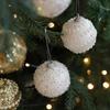 6pcs Shatterproof Foam Christmas Balls Pendant Xmas Tree Hanging Ornaments  Home New Year Gifts