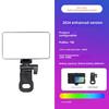 Portable RGB Photography Light: Cold/Warm Square Soft Light for Outdoor Live Broadcasts