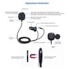 For Car Stereo Audio AUX-in Bluetooth Wireless Receiver Transmitter Adapter FM