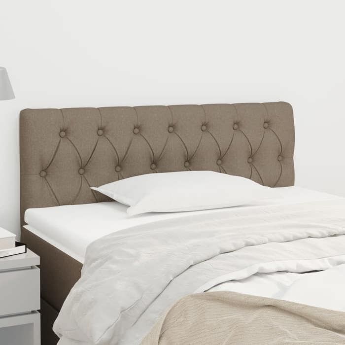 VidaXL Headboard Bedroom Furniture Bed Accessory Single Bed Headboard Home Interior Taupe 346316