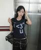 Mimdeowodeulobeu [Mimthe X Hanna] Luv-U Printed T-Shirt_Navy