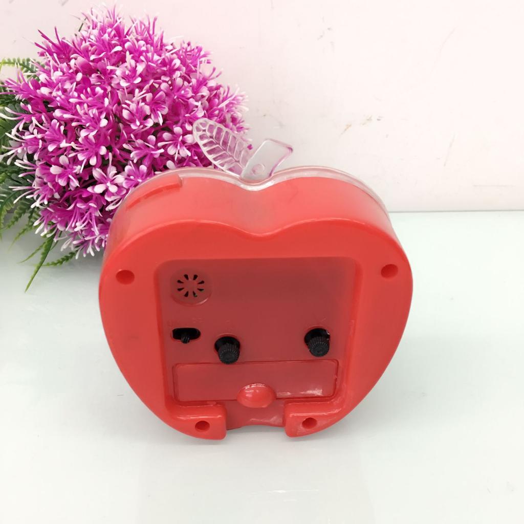 Kleiner Apfel Wecker Kreative Mode Uhr Kinder Schreibtisch Geschenk Uhr Premium Langlebige Qualität Nützlich Praktisch