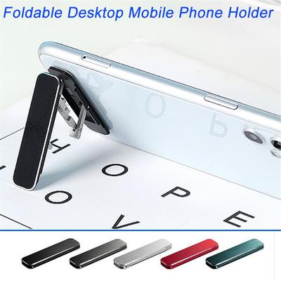 Material Foldable Portable Invisible Desktop Mount Holder Mobile Phone Stand Mini