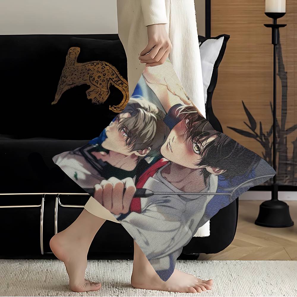 Anime Lost In The Cloud Cushion Cover Inches Farmhouse Decor Home Throw Pillow Covers for Couch Decorations
