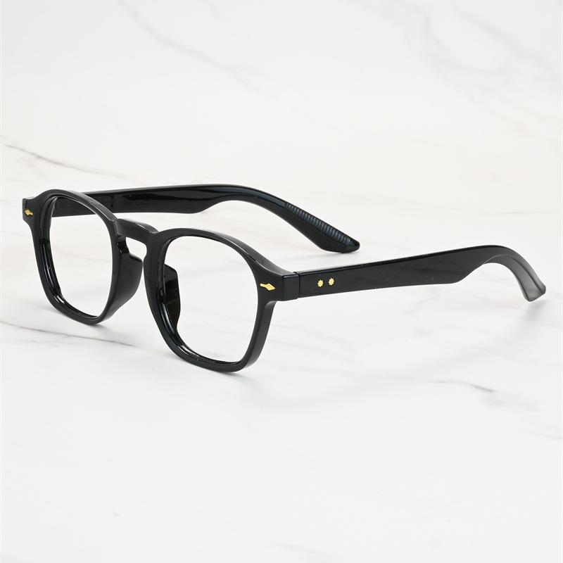 Vintage Rivet Frame Myopia Glasses Prescription Photochromic Anti Blue Light Women Eyewear Short Sight