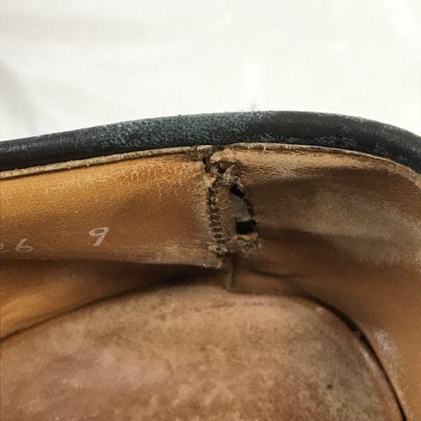 Allen Edmonds Stockbridge Leather U-Tip Dress Shoes 10D 27.5-28cm Brown(USED)