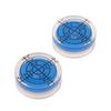 2 Stück 32 mm Libelle Oberflächen-Gradmarkierungs-Wasserwaage Rundes Messgerät Acryl für Bau Handwerkzeuge Teile