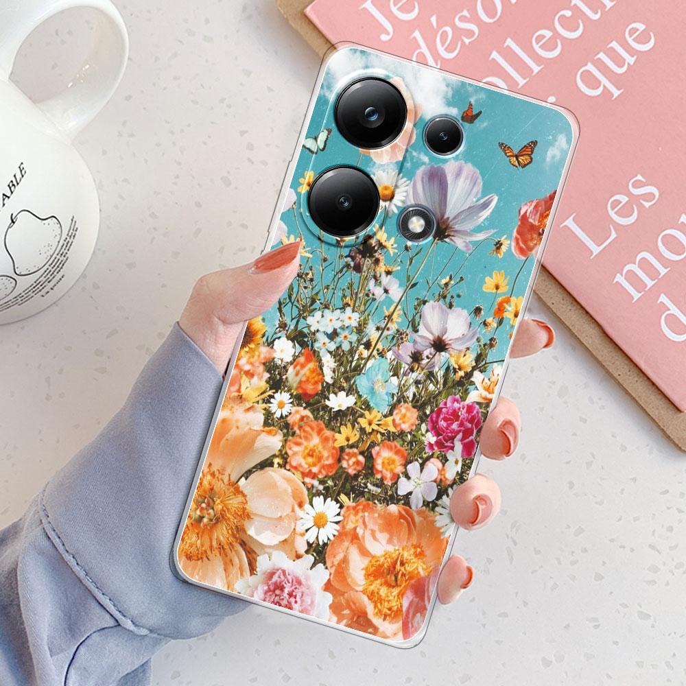 For Redmi Note 13 Pro Cases For Redmi Note 13 Cover Clear Protect Soft Silicone Phone Case or Redmi Note 13 Pro Plus Coque Funda