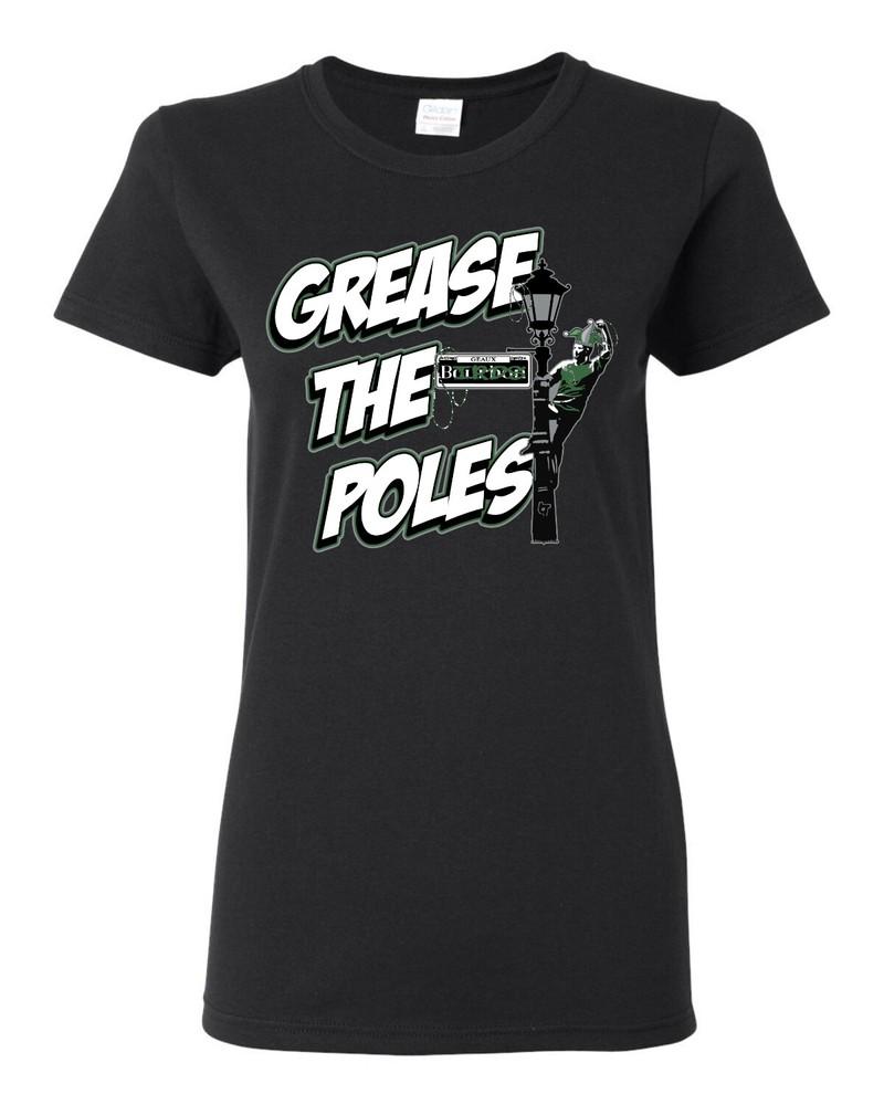 Geaux Birds Grease the Poles NOLA Philly Football Sports Womens T-Shirt Unisex T-Shirt XXL